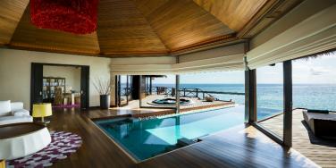 Ocean Pavilion with Private Pool Living Area
